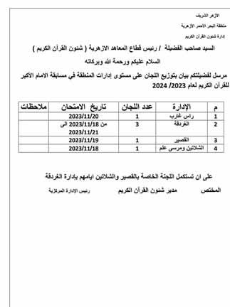 مسابقة شيخ الأزهر لحفظ القرآن5