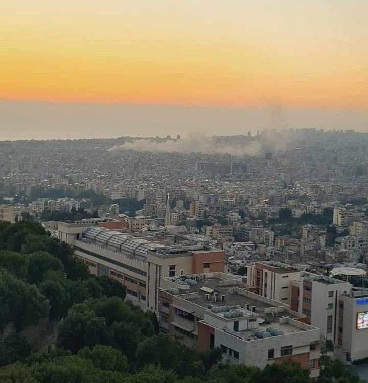 مراسلة RT: الضاحية الجنوبية لبيروت تتعرض لقصف إسرائيلي (صور + فيديو)