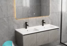 1 55 - تجهيز حمامك بأناقة مع عروض القفاري المميزة على المغاسل والخلاطات في مايو 2025