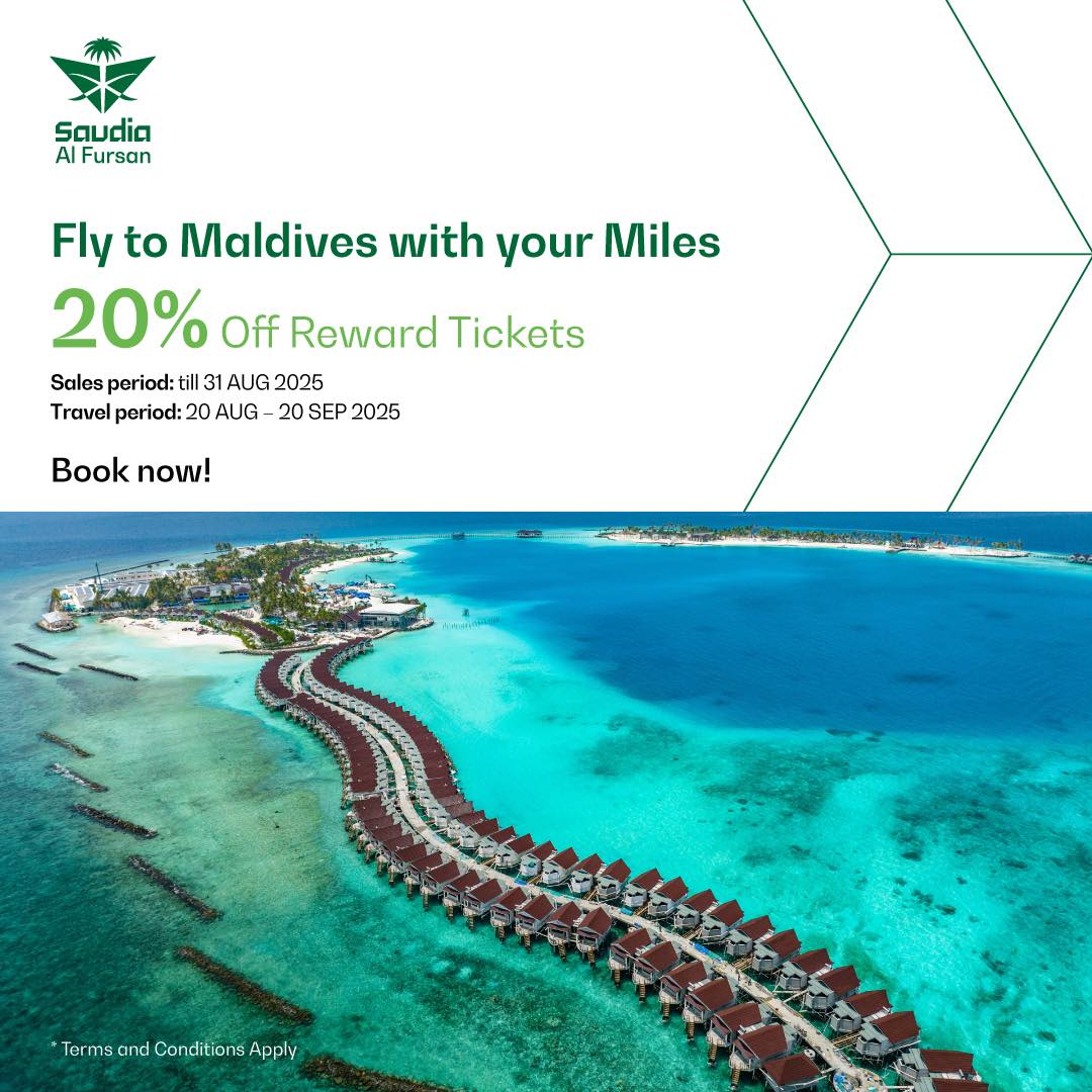 520390813 1199424912222078 2884346126998046223 n - عروض الطيران المميزة من الخطوط السعودية عبر برنامج الفرسان – خصم 20٪ على وجهات مختارة