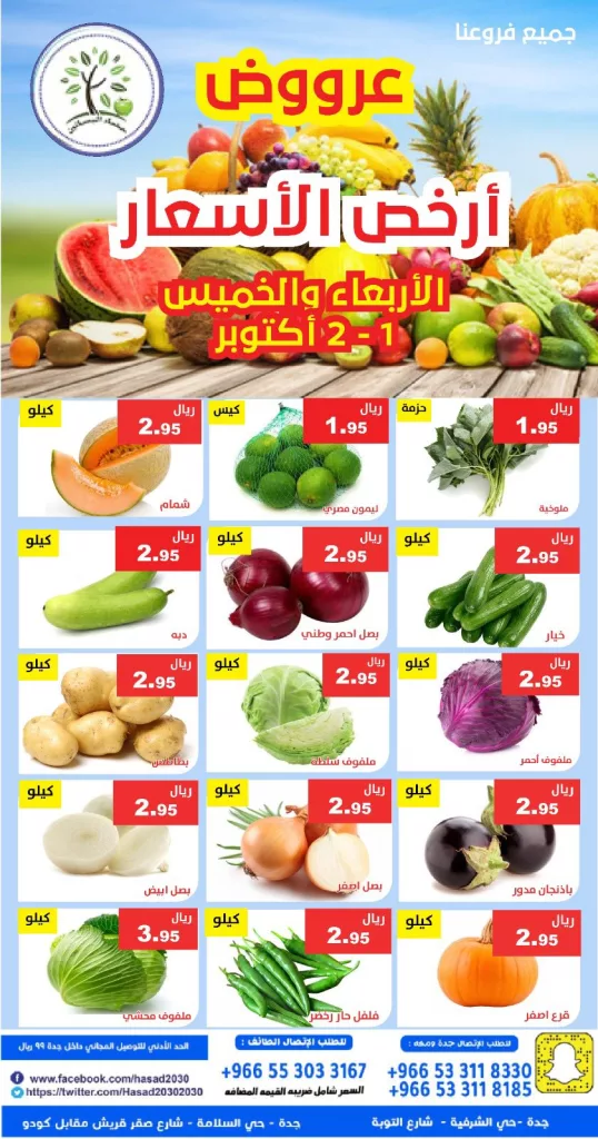 عروض مؤسسة حصاد البساتين في جميع الفروع 2 اكتوبر 2025 2 557619133 1131421889096498 6859853211464981773 n - عروض مؤسسة حصاد البساتين في جميع الفروع 2 اكتوبر 2025
