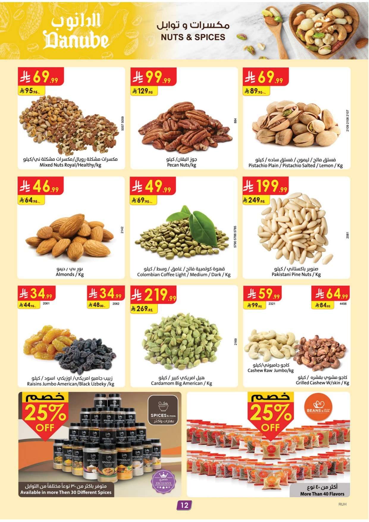 LifAXf - عروض الدانوب الرياض الاسبوعية الاربعاء 21/1/2026 - رمضان مبارك